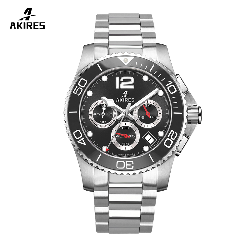 chronograph watch rubber GQ4019